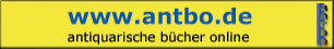 antbo antiquarische b�cher online - Suchmaschine f�r das antiquarische Buch