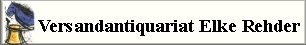 Shop f�r K�nstlerb�cher und K�nstlergrafik im VERSANDANTIQUARIAT ELKE REHDER