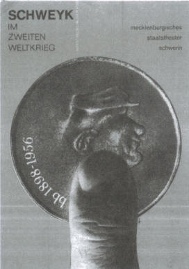 Karlheinz Effenberger: Plakat "Schweyk im Zweiten Weltkrieg" (1978)