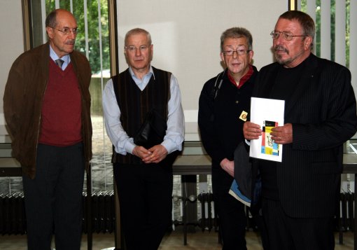 Dr. Stula, Dr. Peter Arlt, Norbert K�ppe und ''', Foto: Ralf Parkner