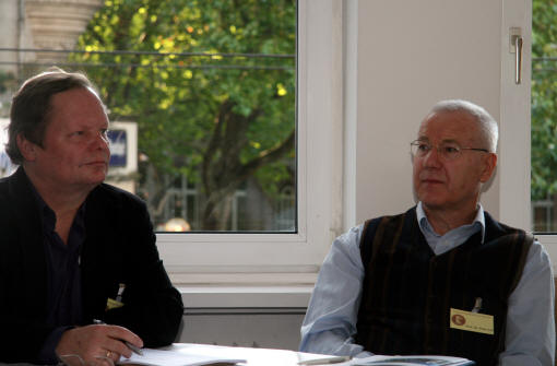 Abel Doering und Dr. Peter Arlt, Foto: Ralf Parkner