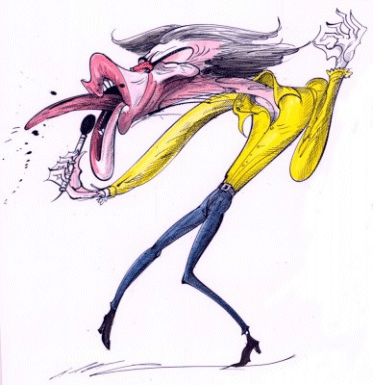 Gerald Scarfe, Mick Jagger, 2006